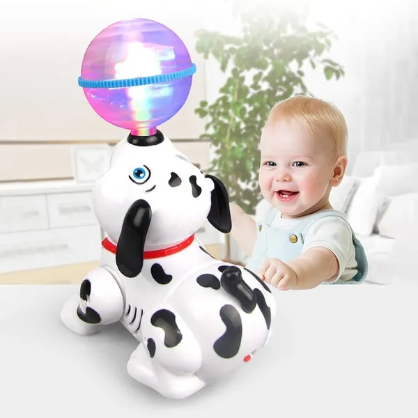 White_Dalmatian_Musical_Dancing_Dog_Toy_With_Disco_Light