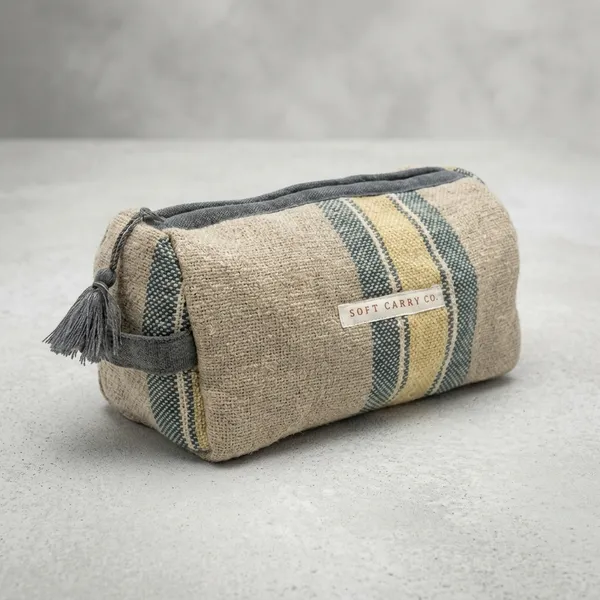 Jute_Yellow_Blue__Dopp_Kit_For_Home