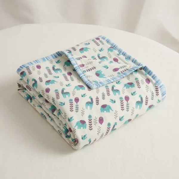 Multicolour_Cotton_Animal_Print_Dohar_For_Kids