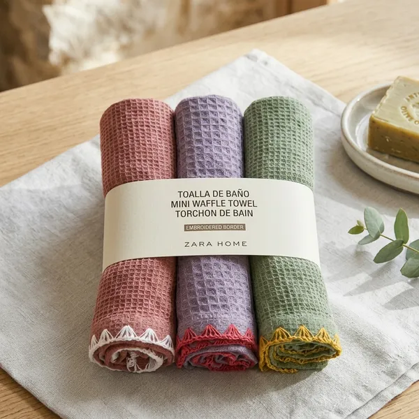Waffle_Cotton_Embroidered_Border_Kitchen_Towel