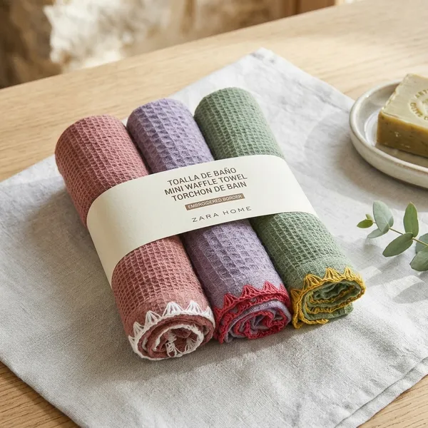 Waffle_Cotton_Embroidered_Border_Kitchen_Towel
