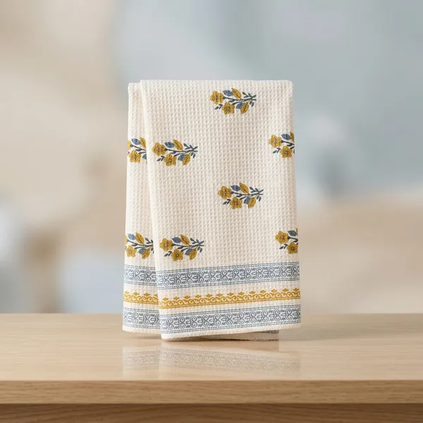 Cotton_Floral_Print_Bath_Towel