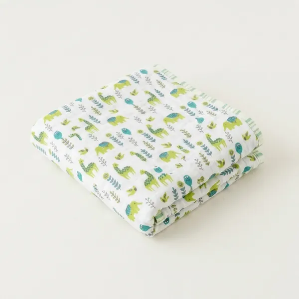 Multicolour_Cotton_Dinosaur_Print_Dohar_For_Kids
