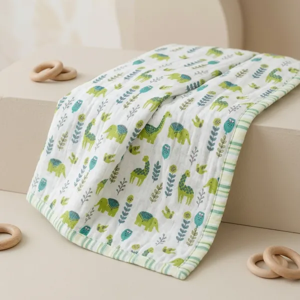 Multicolour_Cotton_Dinosaur_Print_Dohar_For_Kids