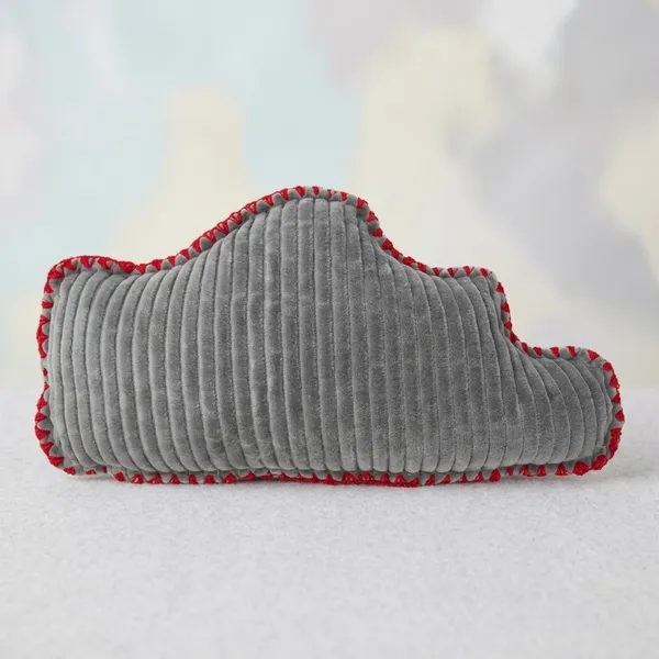 Grey_Ribbed_Velvet_Cloud_Shape_Pillow_For_Kids