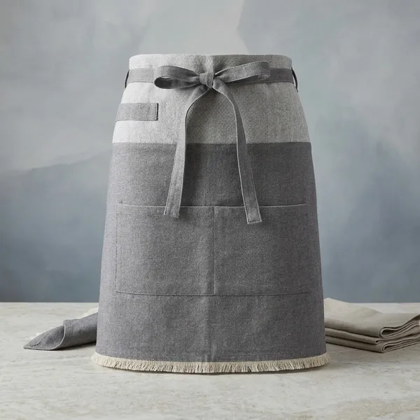 Grey_Cotton_Half_Waist_Contrast_Panel_Apron
