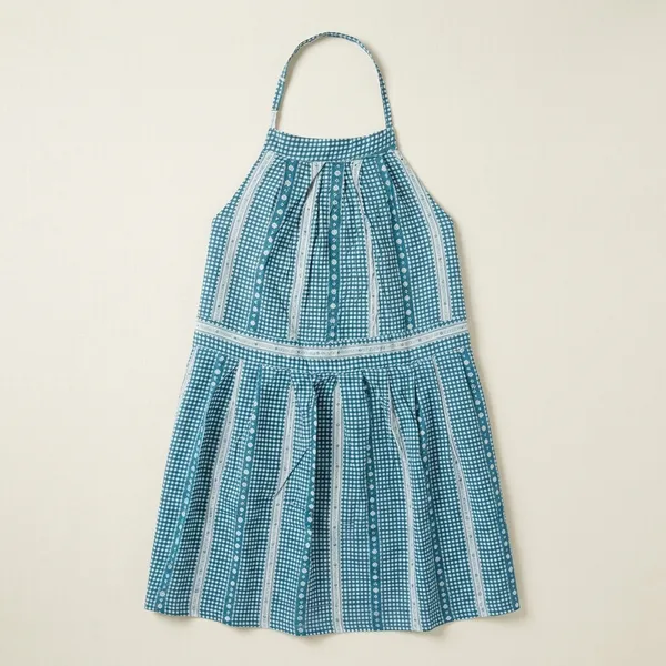 Cotton_Stripe_Printed_Halter_Neck_Apron