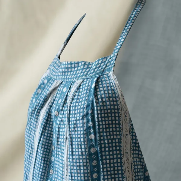 Cotton_Stripe_Printed_Halter_Neck_Apron