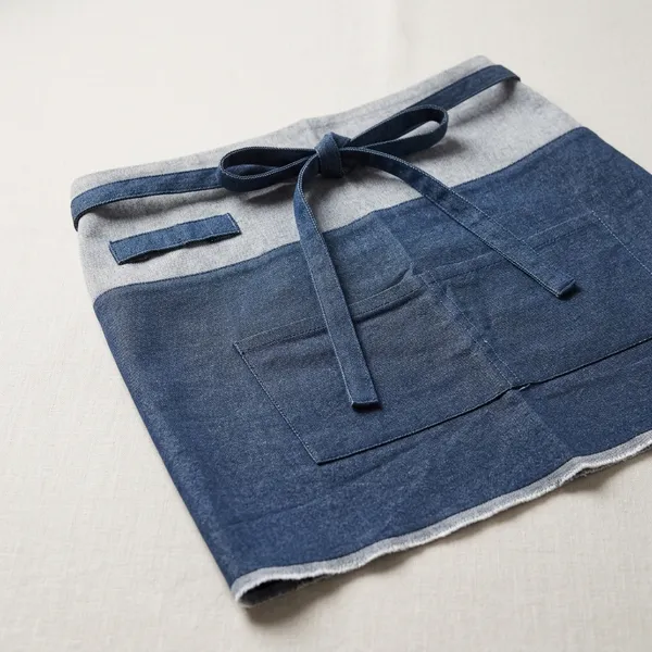 Cotton_Striped_Light_Blue_Kitchen_Apron