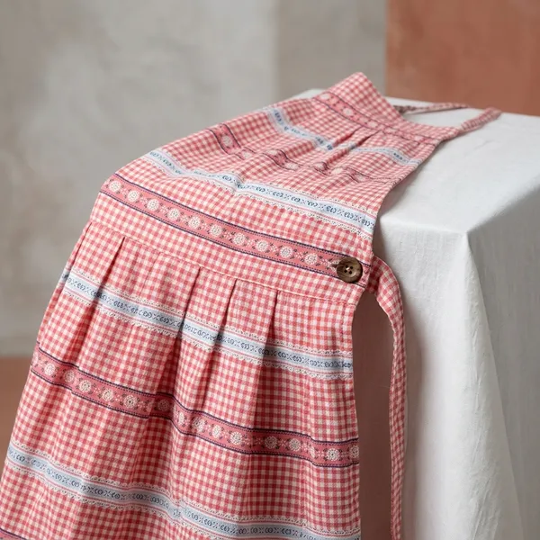 Pink_Cotton_Gingham_Check_Apron