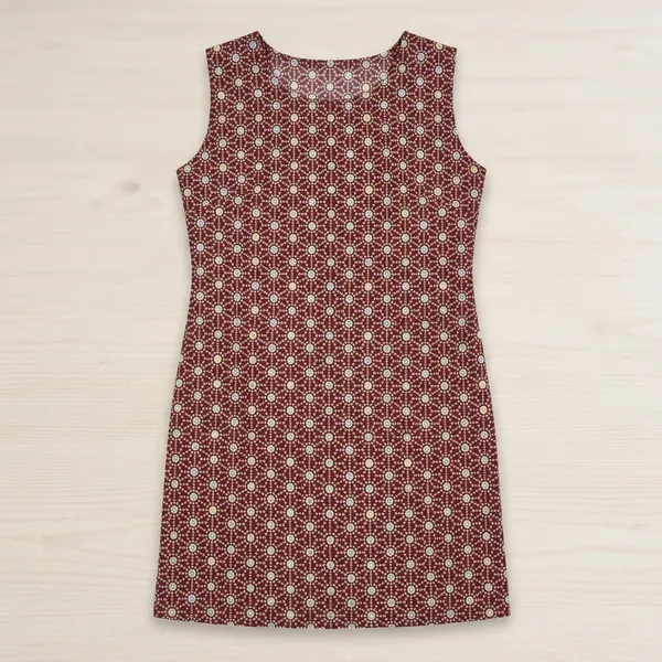Pink_Cotton_Floral_Print_Apron