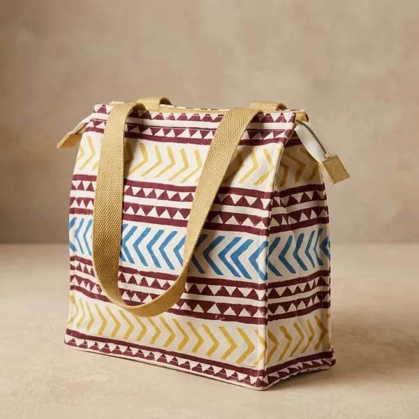 Multicolour_Twill_Geometric_Print_Hand_Bag_For_Adults