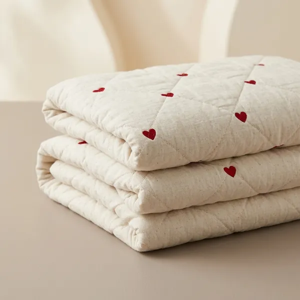 White_Cotton_Heart_Embroidered_Quilt_For_Kids