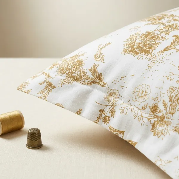Cotton_Baroque_Floral_Gold_Print_Pillow_Pack_Of_2