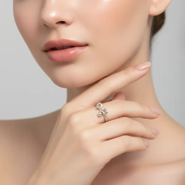 Silver_925_Sterling_Bow_Design_Ring_For_Women