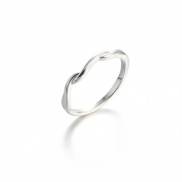 Silver_925_Sterling_Wave_Pattern_Ring_For_Women