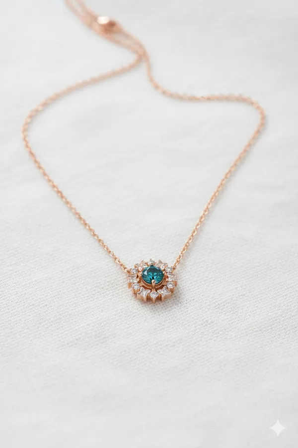 Sovia_Rose_Gold_Plated_925_Sterling_Silver_Azure_Bloom_Pendant_For_Women