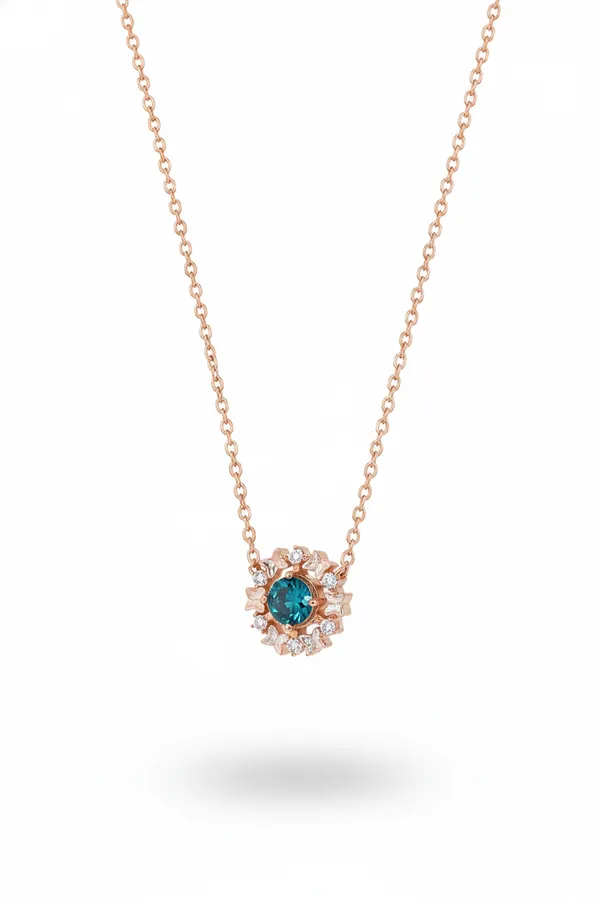 Sovia_Rose_Gold_Plated_925_Sterling_Silver_Azure_Bloom_Pendant_For_Women