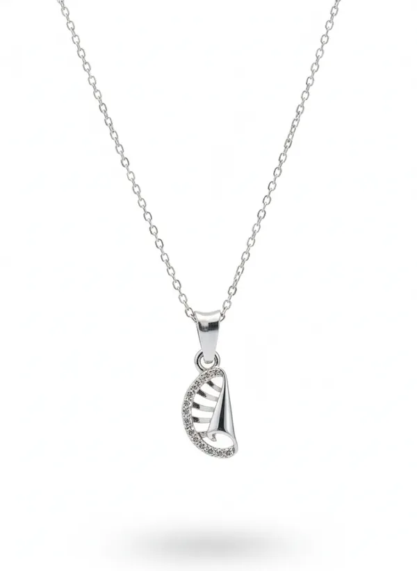 Silver_925_Sterling_Twisted_Grace_Pendant_For_Women