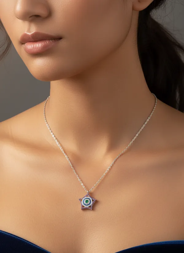 Sovia_Silver_925_Sterling_Starry_Evil_Eye_Necklace_For_Women