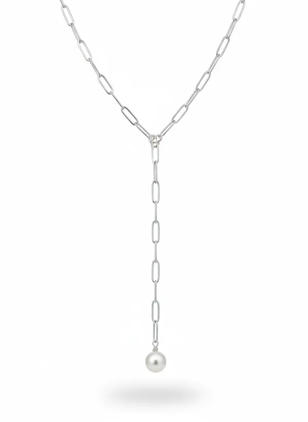 Silver_925_Sterling_Pearl_Drop_Y_Chain_Necklace_For_Women