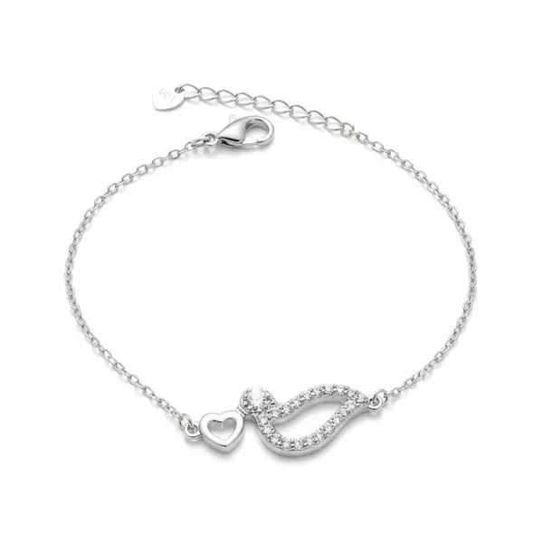 Silver_925_Sterling_Lovebird_Sparkle_Bracelet_For_Women