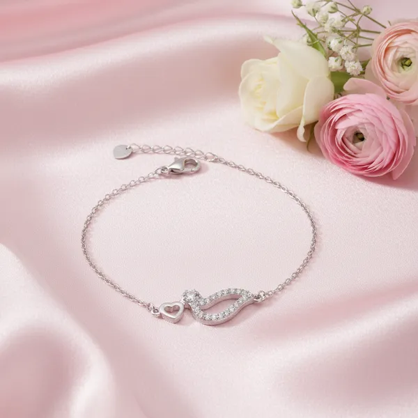 Silver_925_Sterling_Lovebird_Sparkle_Bracelet_For_Women