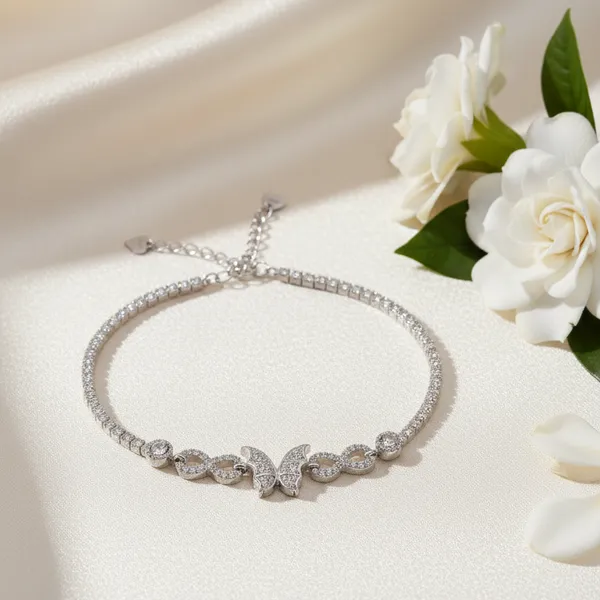 Silver_925_Sterling_Sparkle_Wings_Bracelet_For_Women