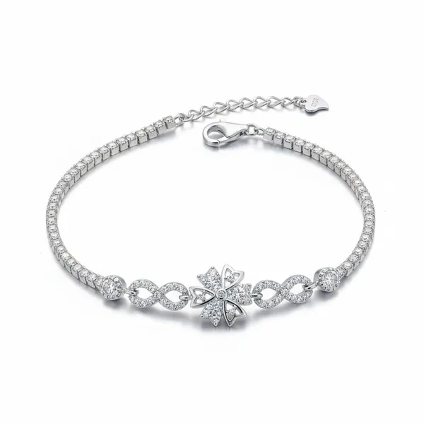 Silver_925_Sterling_Floral_Bloom_Bracelet_For_Women