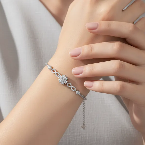 Silver_925_Sterling_Floral_Bloom_Bracelet_For_Women
