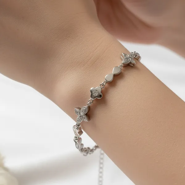 Sovia_Silver_925_Sterling_Bloom_Charm_Bracelet_For_Women