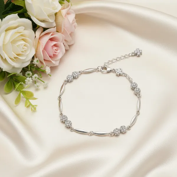Silver_925_Sterling_Sparkle_Orb_Bracelet_For_Women