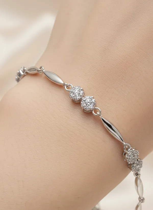 Silver_925_Sterling_Sparkle_Orb_Bracelet_For_Women
