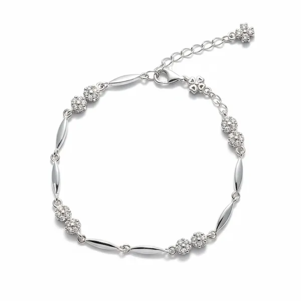 Silver_925_Sterling_Sparkle_Orb_Bracelet_For_Women