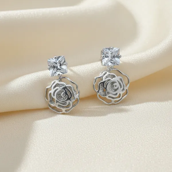 Silver_925_Sterling_Bloom_Stud_Earrings_For_Women