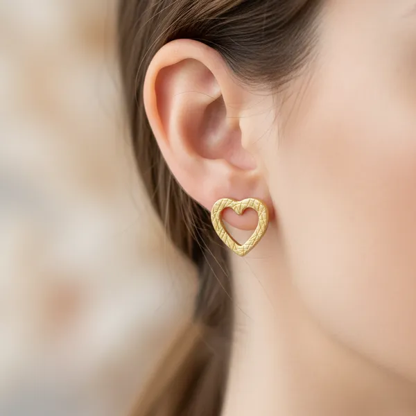 Sovia_Gold_Plated_925_Sterling_Silver_Honeyheart_Stud_Earrings_For_Women