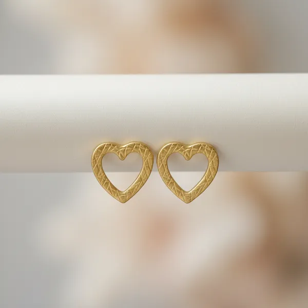Sovia_Gold_Plated_925_Sterling_Silver_Honeyheart_Stud_Earrings_For_Women