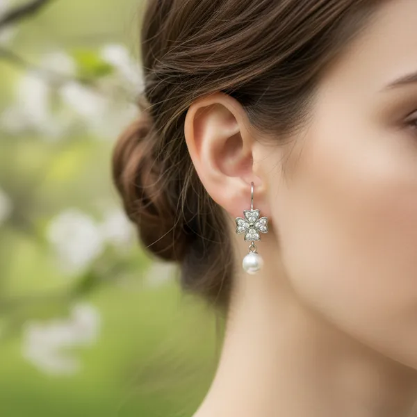 Silver_925_Sterling_Daisy_Drop_Earrings_For_Women