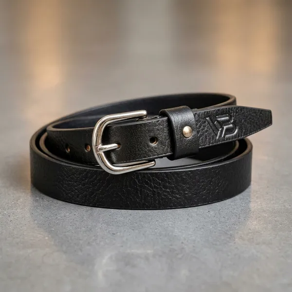 Black_Textured_Buckle_Belt_for_Women