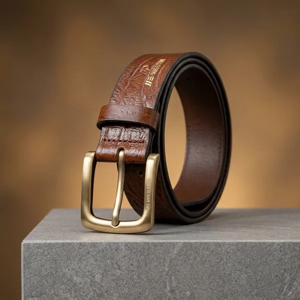 Brown_Textured_Buckle_Belt_for_Men
