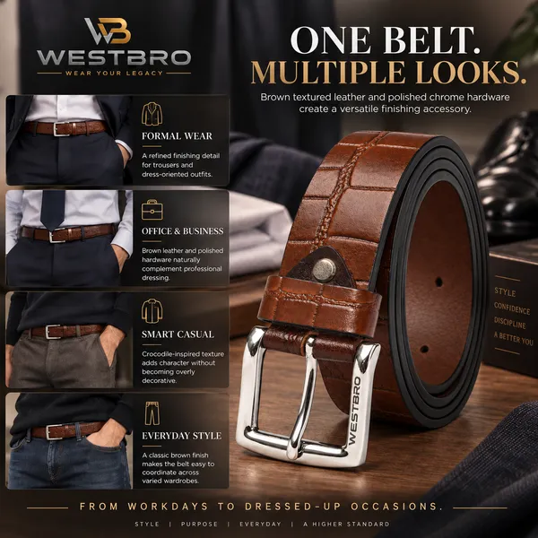 Brown_Embossed_Textured_Belt_for_Men