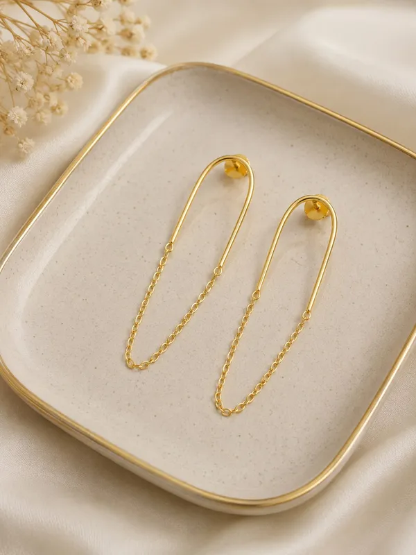 Aurora_Chain_Loop_Drop_Earrings