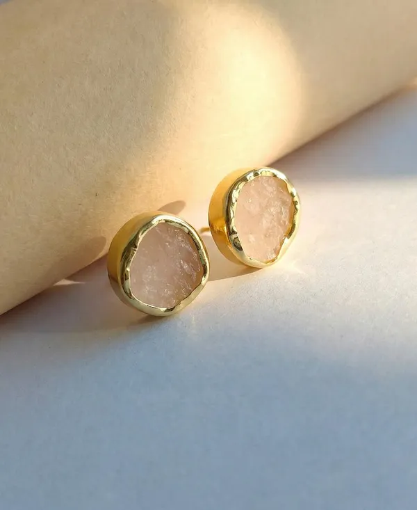 Rose_Quartz_Studs