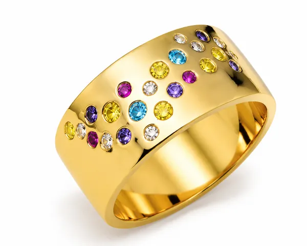 Confetti_Rainbow_Band_Ring