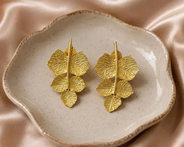 Golden_Leaf_Textured_Statement_Earrings