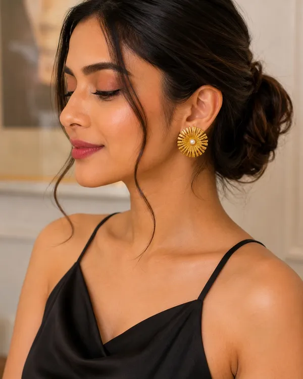 Sunburst_Pearl_Stud_Earrings