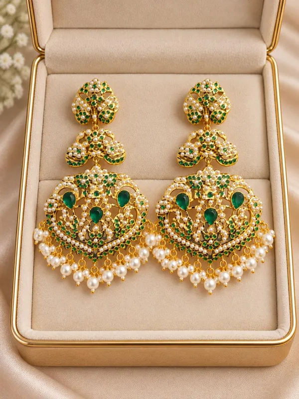 Royal_Green_Jadau_Pearl_Earrings