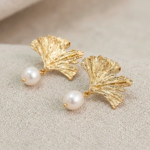 Golden_Muse_Earrings_with_Pearl_Drops