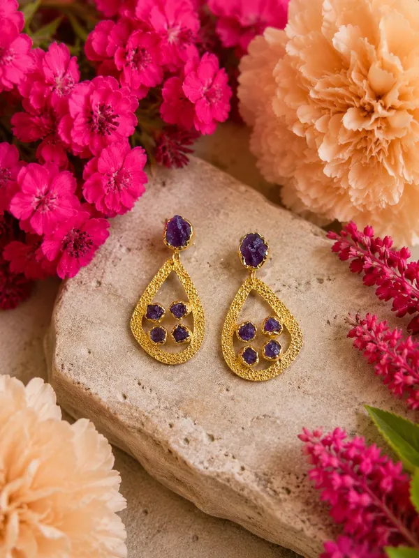 Amethyst_Aura_Teardrop_Earrings
