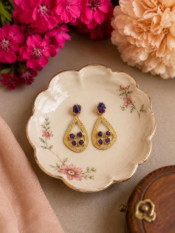 Amethyst_Aura_Teardrop_Earrings